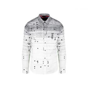 50431930 : SHIRT: HUGO - قميص مع تصميم  كم طويل