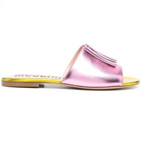MA28101C1CMC1 : MULE : MOSCHINO - صنادل نسائية