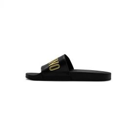 MULE BLACK GOLD PRINT - أحذية رجالية