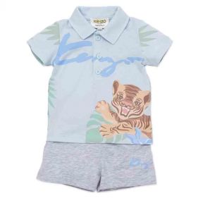 BABY BOY POLO+BERMUDA  - طقم أطفال