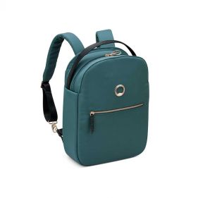 DELSEY SECURSTYLE BACKPACK 13 DEEP GREEN - حقيبة ظهر 