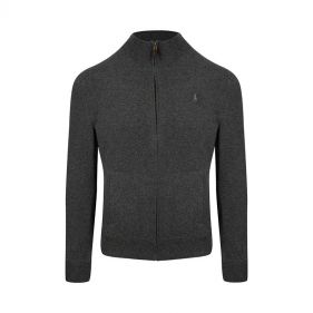 SWEATSHIRT ZIP UP - بلوزة قطنية رياضية