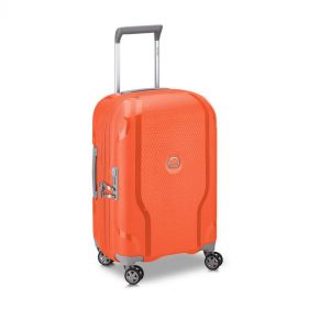 DELSEY CLAVEL H 4DW TROL 55CM TANGERINE ORANGE - دلسي كلافل حقيبه بعجلات 55 سم لون برتقالي