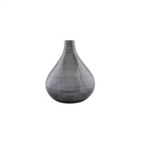 LAMP BASE DARK GREY BIG  - إناء مصباح كبير رمادي غامق اللون