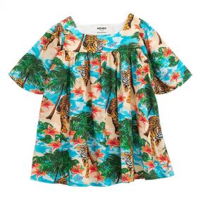 GIRL CASUAL DRESS  - تي شيرت فستان للفتيات