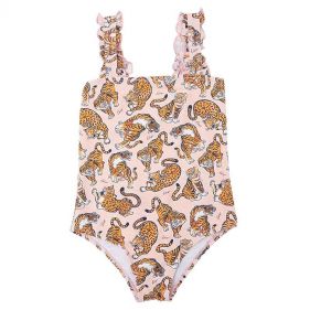 GIRL 1 PC SWIMSUIT - طقم للسباحة للبنات قطعة واحدة