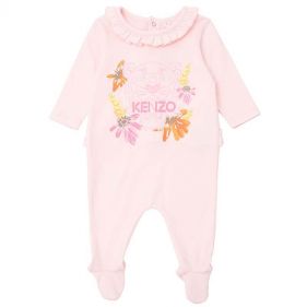 NEWBORN GIRL OVERALL - أوفرول مولودة جديدة