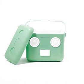 BEACH COOLER BOX SOUNDS MINT - صندوق تبريد / أخضر فاتح اللون / مكبر صوت 