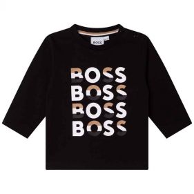BABY BOY LONG SLEEVE T-SHIRT - تي شيرت أكمام طويلة لطفل صغير 