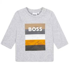 BABY BOY LONG SLEEVE T-SHIRT - تي شيرت أكمام طويلة لطفل صغير 