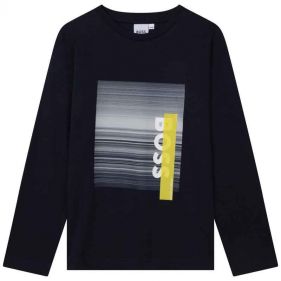 BOY LONG SLEEVE T-SHIRT - قميص طويل الكمام للشباب