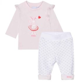 BABY GIRL T-SHIRT+PANTS  - Ù‚Ù…ÙŠØµ Ù†ØµÙ ÙƒÙ… + Ø³Ø±ÙˆØ§Ù„  Ù„Ø·ÙÙ„Ø©