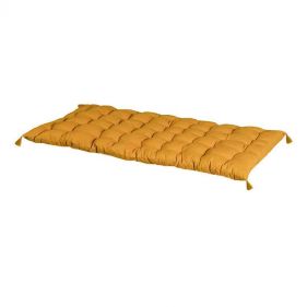 YELLOW LONG CUSHION WITH TASSELS 60X120 - وسادة طويلة صفراء اللون ذات شراشيب - حجم 60X120