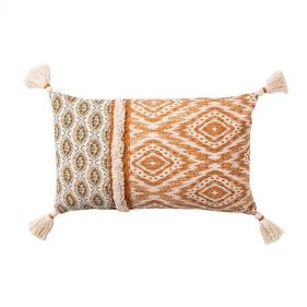 TUFTED CUSHION TOGO CAMEL  30X50 - وسادة توجو مشقوقة  CAMEL - حجم 30X50