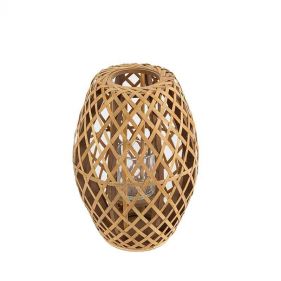 BAMBOO NATURAL LANTERN - مصباح بامبو طبيعي