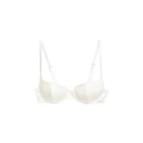 SATIN LUXE BALCONETTE BRA - حمالة صدر بتصميم بلكونيت من الساتان الفاخر