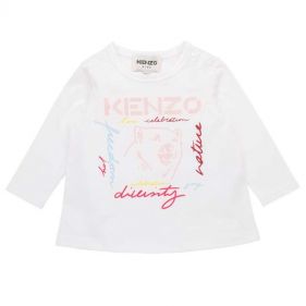 BABY GIRL LONG SLEEVE T-SHIRT - قميص بأكمام طويلة لطفلة حديثة الولادة 