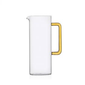 JUG WITH YELLOW HANDLE - إبريق  بمسكة صفراء 