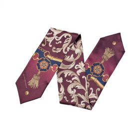 SIGNATURE  NECK BOW SCARF - وشاح عنق مميّز
