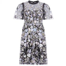 ROSE DREAM MICRO MINI DRESS  - فستان روز  دريم (بنقشة الورد) قصير