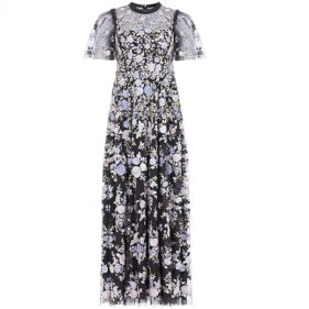 ROSE DREAM ANKLE GOWN  - فستان روز  دريم (بنقشة الورد) مقاسه  للكاحل