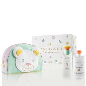BVLG PETITS & MAMANS 100ML EDT+75ML BL+POUCH -  هدية مجموعة عطور