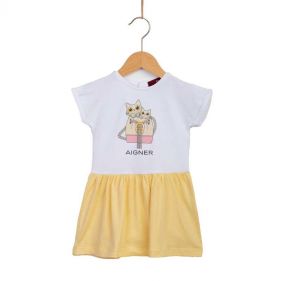 BABY GIRL T-SHIRT DRESS - فستان طفلة تي شيرت