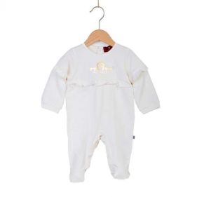 NEWBORN GIRL OVERALL - أوفرول مولودة جديدة