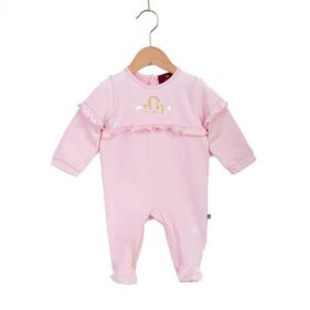 NEWBORN GIRL OVERALL - أوفرول مولودة جديدة