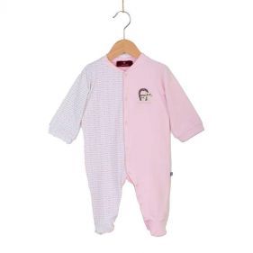 NEWBORN GIRL OVERALL - أوفرول مولودة جديدة