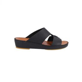 SANDALS SCOTCH CALF  - صنادل بنقشة منقّطة سوداء وبنية اللون