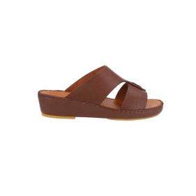 SANDALS SCOTCH CALF  - صنادل بنقشة منقّطة سوداء وبنية اللون