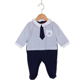 NEWBORN BOY OVERALL - أوفرول مولود جديد