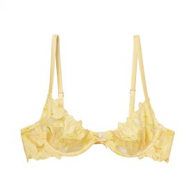 LILY EMBROIDERY PLUNGE DEMI BRA  - حمالة صدر "ليلي" 