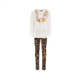 GIRL T-SHIRT+LEGGINGS - سروال ضيق وتي شيرت للفتيات