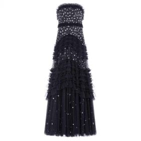 STRAPLESS GOWN - فستان بدون أكمام