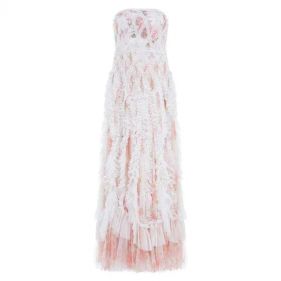 STRAPLESS GOWN - فستان بدون أكمام