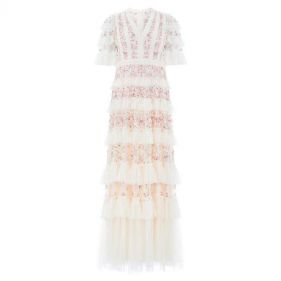 RUFFLE GOWN - فستان  مكشكش