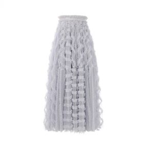 RUFFLE ANKLE SKIRT  - ØªÙ†ÙˆØ±Ø© Ù…ÙƒØ´ÙƒØ´Ø©