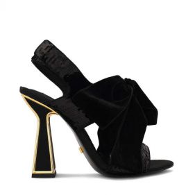 105MM FLARED HEEL SANDAL - صنادل نسائية