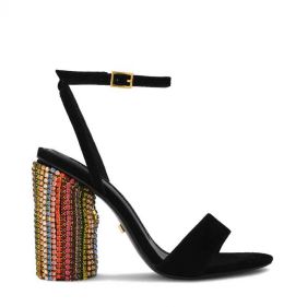 105MM CYLINDER HEEL SANDAL - صنادل نسائية