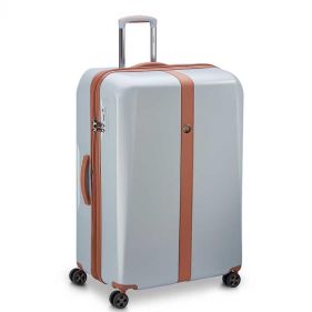 DELSEY PROMENADE HARD 2.0 4DW EXP TROL 82CM SILVER - ديلسي حقيبه بعجلات