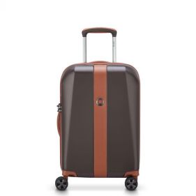 DELSEY PROMENADE HARD 2.0 4DW EXP TROL 55CM CHOCOLATE - دلسي برومنند حقيبه بعجلات 55 سم لون بني