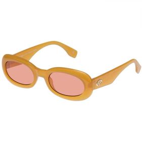 SUNGLASSES OUTTA TRASH MUSTARD CINNAMON TINT M - نظارات شمسية