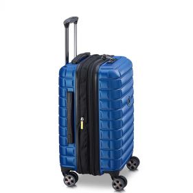 DELSEY SHADOW 5.0  H 4DW 55CM BLUE - ديلسي حقيبه بعجلات