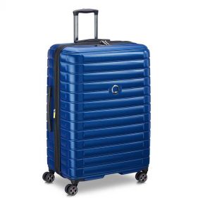 DELSEY SHADOW 5.0  H 4DW 82CM BLUE - ديلسي حقيبه بعجلات