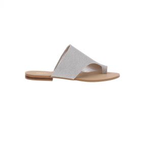 FINGER SILK SANDAL  - صندل الأصبع بقماش الحرير 