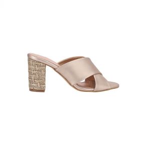 MID HEELS BOX STRAW PAPYRUS 7CM  - حذاء قش BOX PAPYRUS بكعب متوسط 