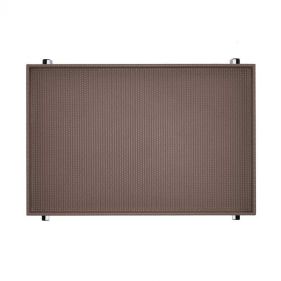 RIALTO RECTANGULAR TRAY 30X45 TAUPE - صينية مستطيلة ريالتو بحجم 30x45 باللون الرمادي الداكن