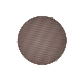 RIALTO ROUND TRAY DIAM. 35 TAUPE - صينية ريالتو الدائرية بحجم 35 باللون الرمادي الداكن